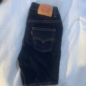 Levi's Men's Dark Blue Jean Shorts